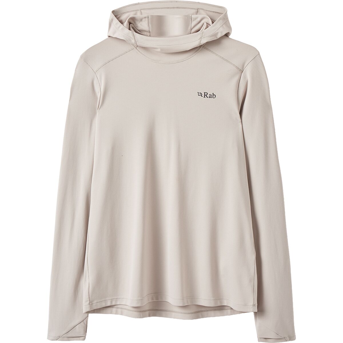 Image of Rab Force Hoodie - Women's Pebble, L