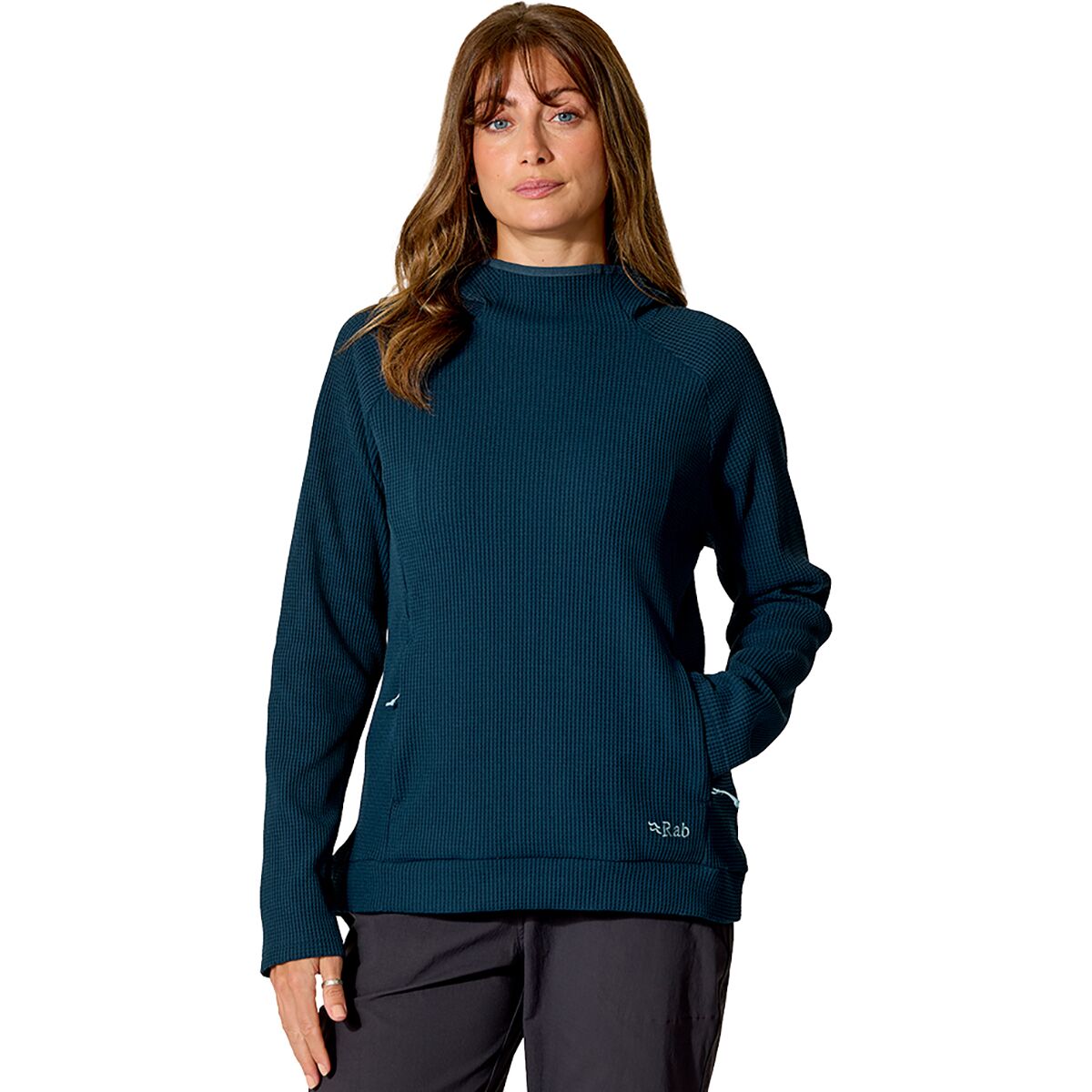 Image of Rab Hepton Pullover Hoodie - Women's Tempest Blue, M
