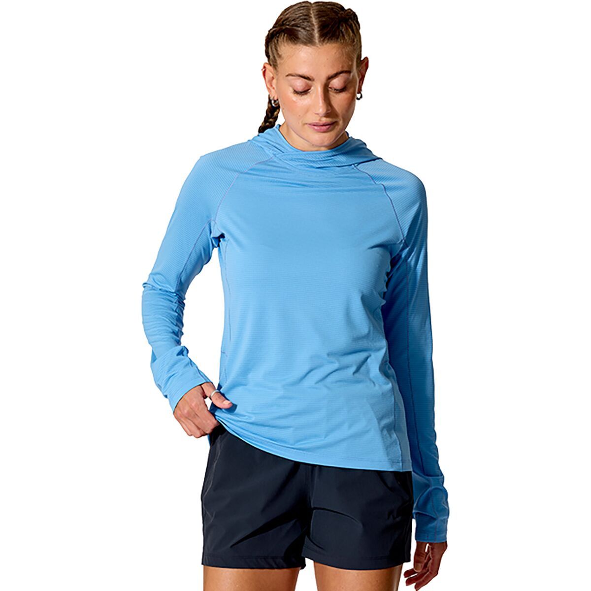Image of Rab Sonic Hoodie - Women's Bluebird, XS