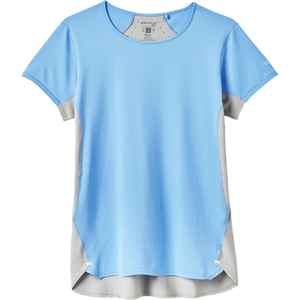 Image of Rab Sonic Ultra T-Shirt - Women's Bluebird/Light Zinc, M