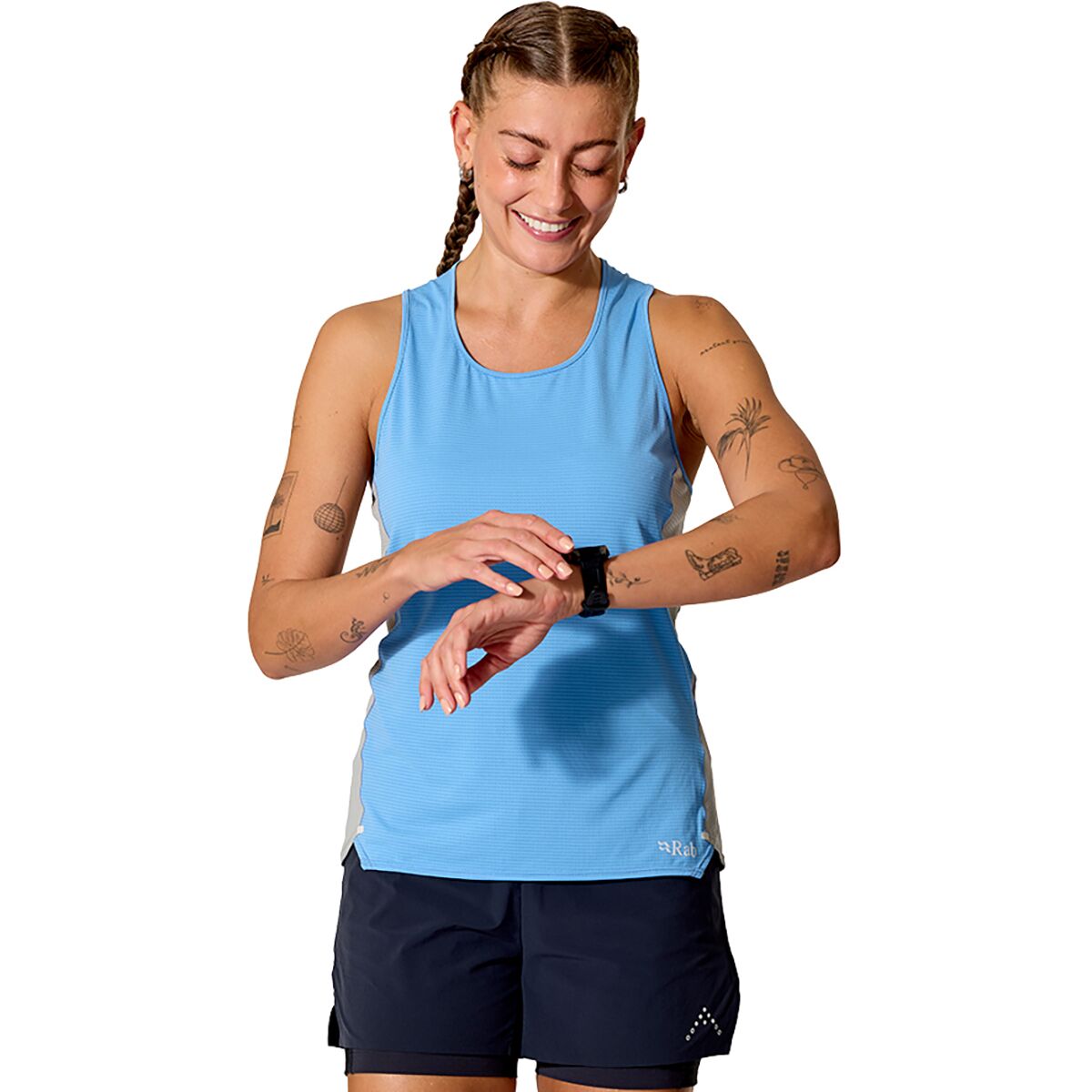 Image of Rab Sonic Ultra Vest - Women's Bluebird/Light Zinc, M