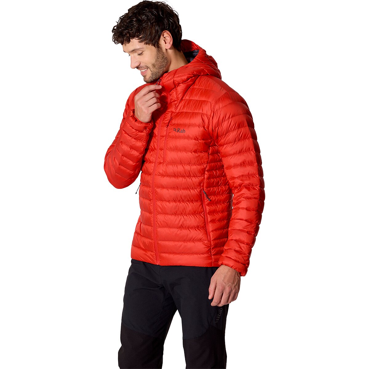 Image of Rab Microlight Alpine Hooded Jacket - Men's Dark Horizon, XL