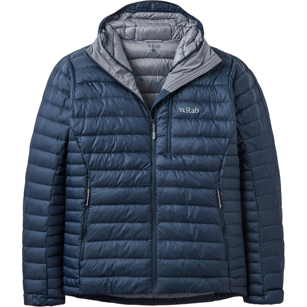Image of Rab Microlight Alpine Hooded Jacket - Men's Galaxy Blue, S