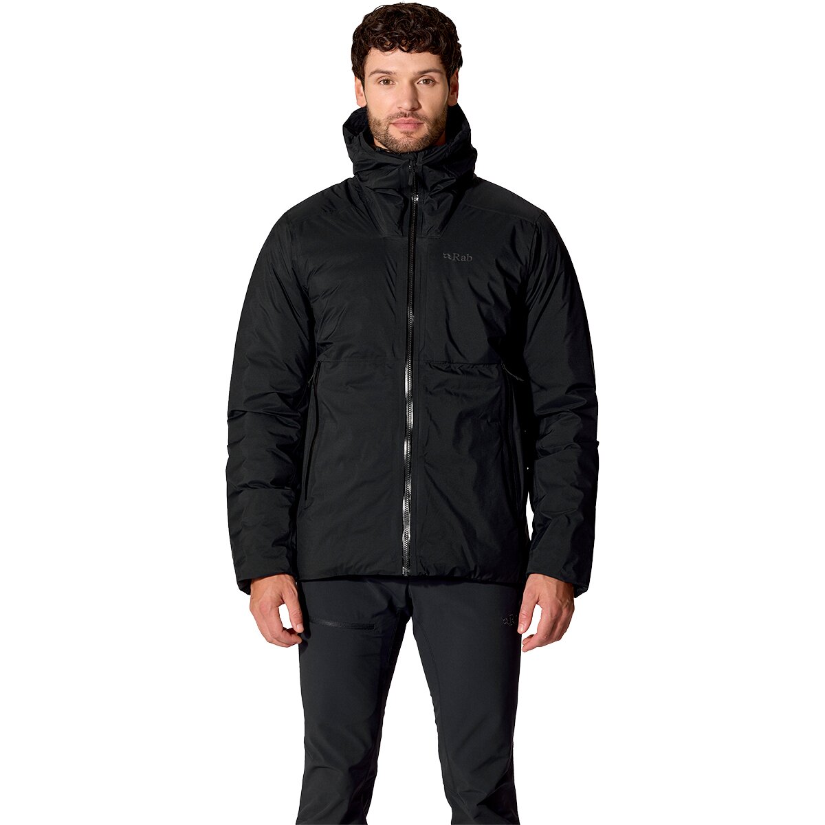 Image of Rab Microlight Shield Jacket - Men's Black, M