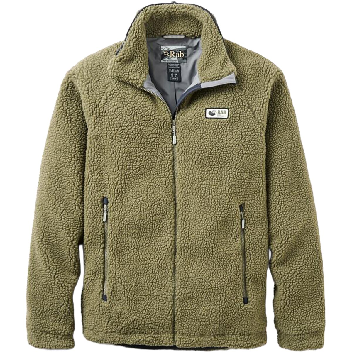 Image of Rab Original Pile Jacket - Men's Light Khaki, L