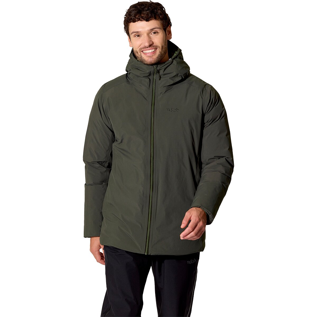 Image of Rab Valiance Jacket - Men's Dark Army, L