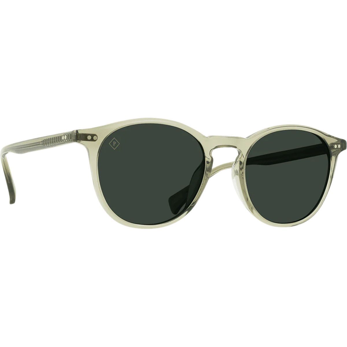 Image of RAEN optics Basq Polarized Sunglasses Cambria/Green Polarized, 50