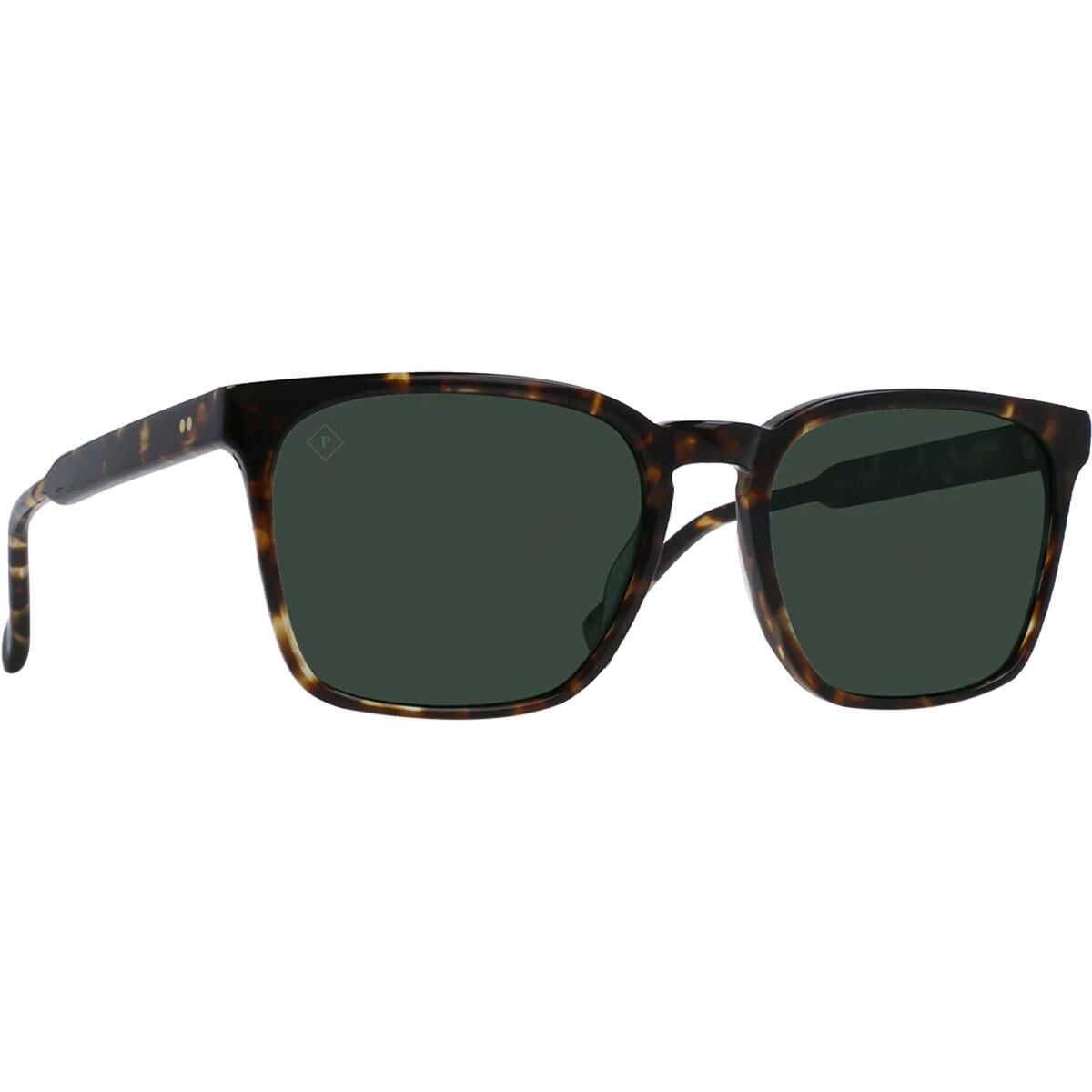 RAEN optics RAEN optics Pierce Polarized Sunglasses Brindle Tortoise/Green Polarized, 55