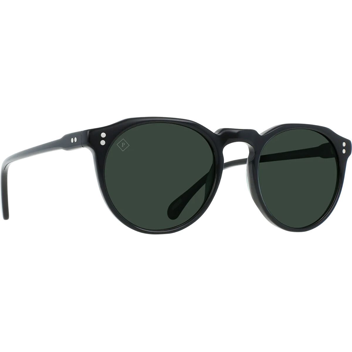 Image of RAEN optics Remmy Polarized Sunglasses Recycled Black/Green Polarized, 49