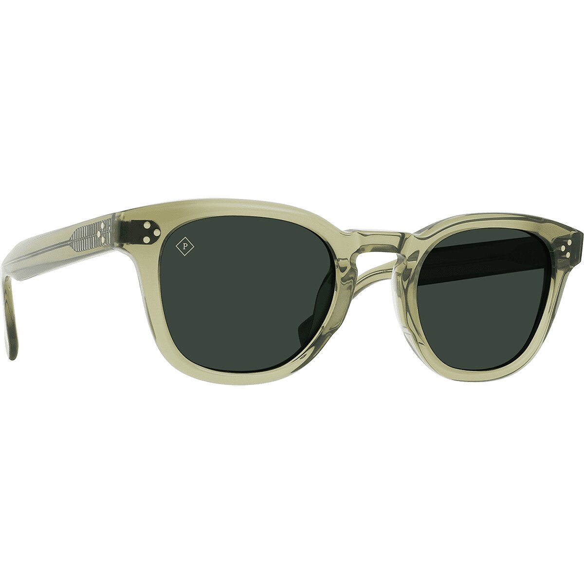 Image of RAEN optics Squire Polarized Sunglasses Cambria/Green Polarized, 49