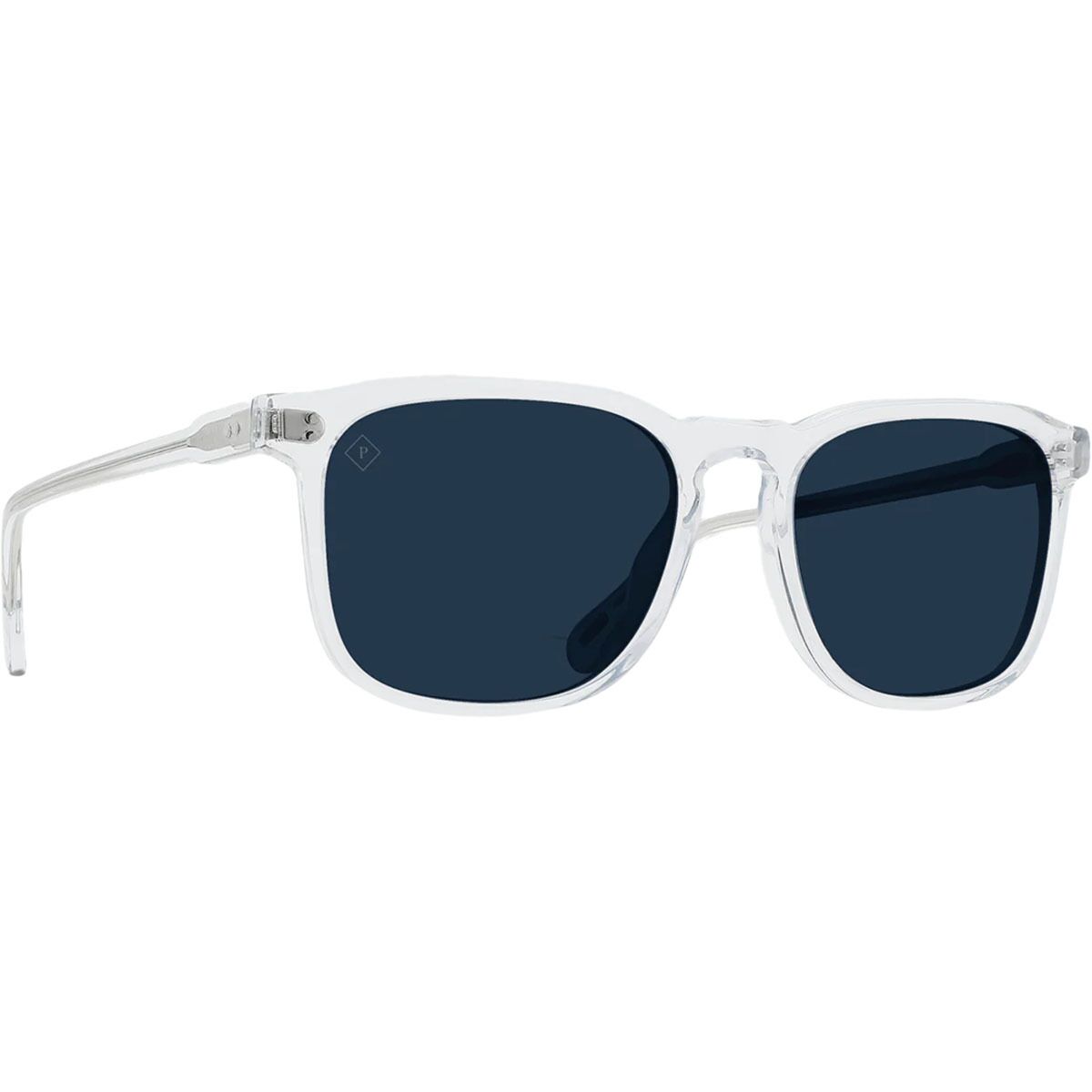 Image of RAEN optics Wiley Polarized Sunglasses Crystal Clear/Polarized Blue Smoke, 54