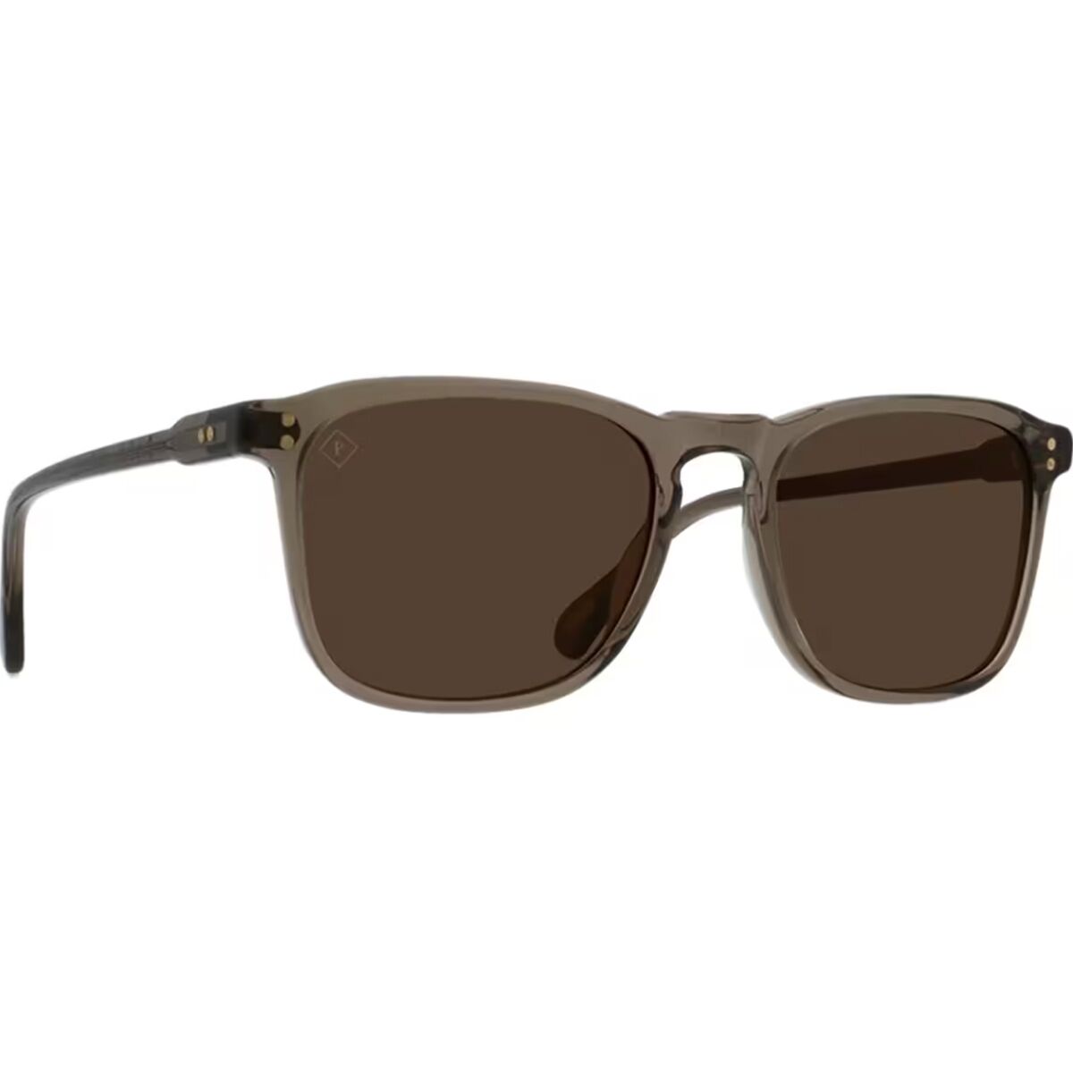Image of RAEN optics Wiley Polarized Sunglasses Ghost/Vibrant Brown Polarized, 54