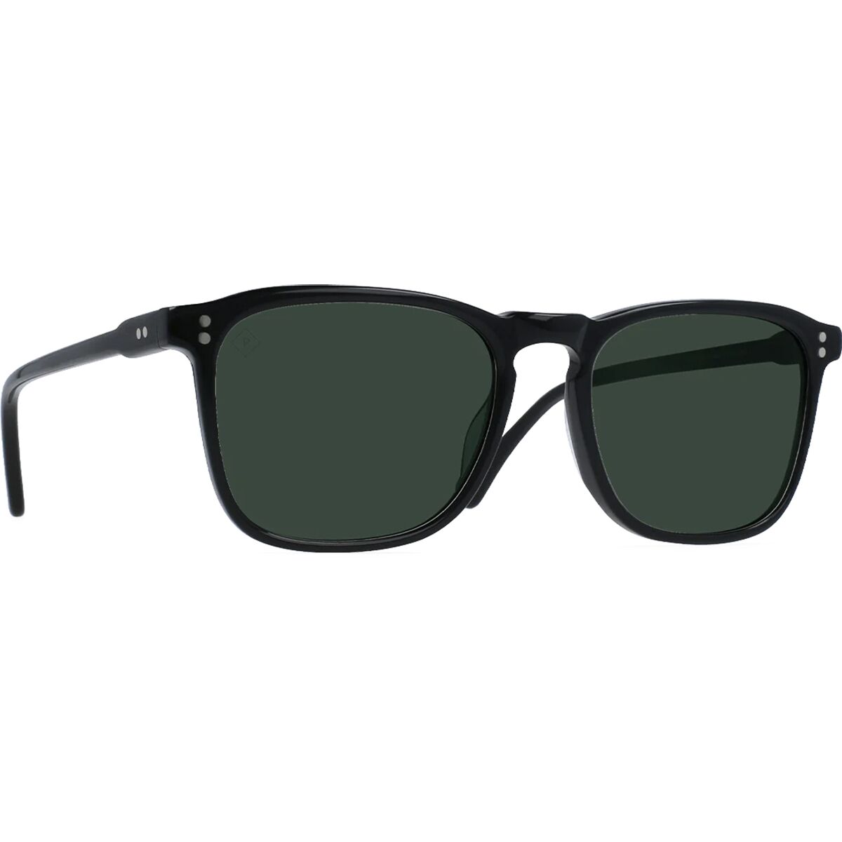 Image of RAEN optics Wiley Polarized Sunglasses Recycled Black/Green Polarized, 54