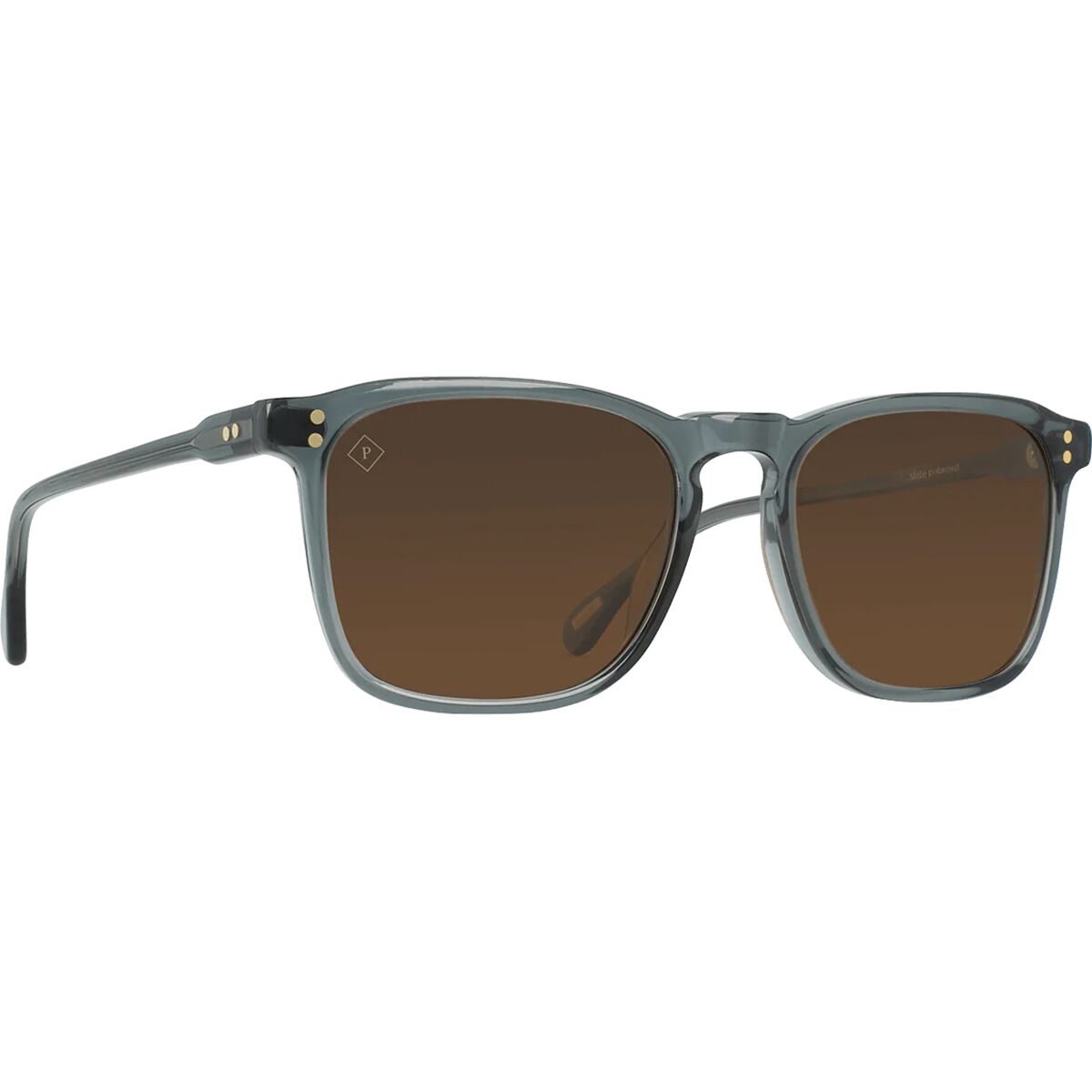 RAEN optics RAEN optics Wiley Polarized Sunglasses Slate/Vibrant Brown Polarized, 54