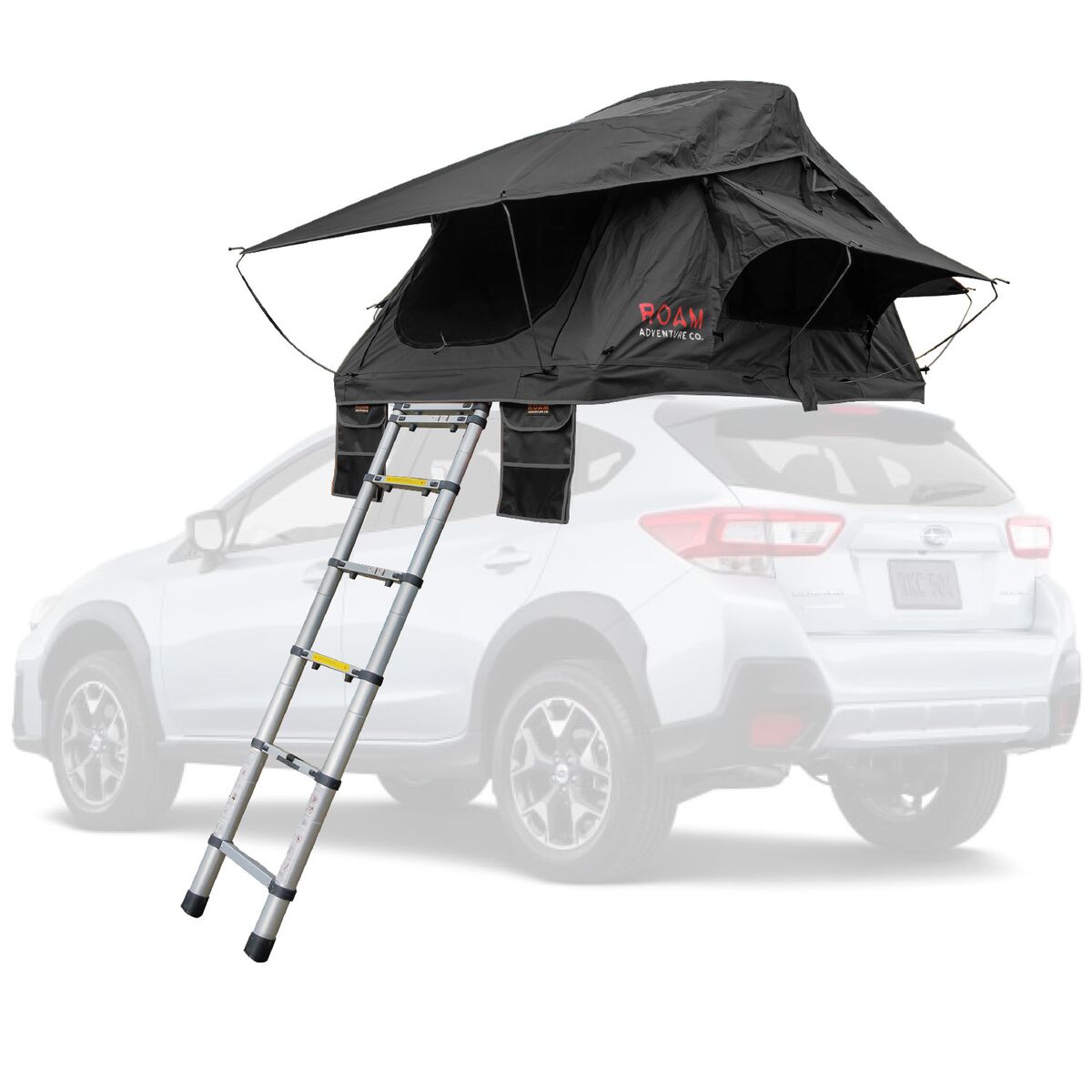 ROAM Adventure Co ROAM Adventure Co Vagabond Lite Rooftop Tent: 2-Person Black, One Size