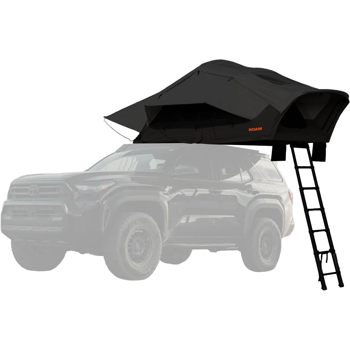 Image of ROAM Adventure Co Vagabond 2.0 XL Rooftop Tent: 4-Person 3-Season Black, One Size