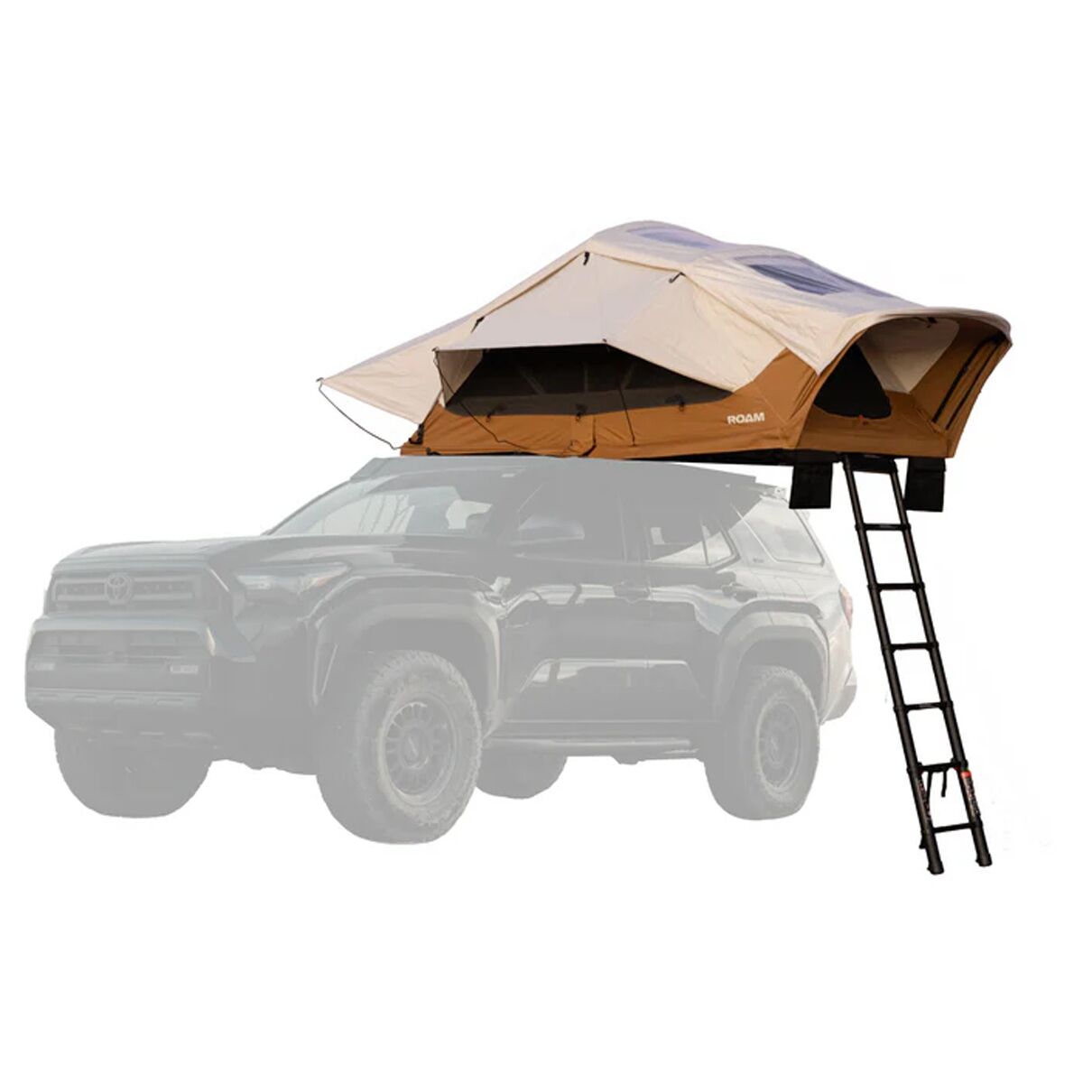 ROAM Adventure Co ROAM Adventure Co Vagabond 2.0 XL Rooftop Tent: 4-Person 3-Season Sand, One Size