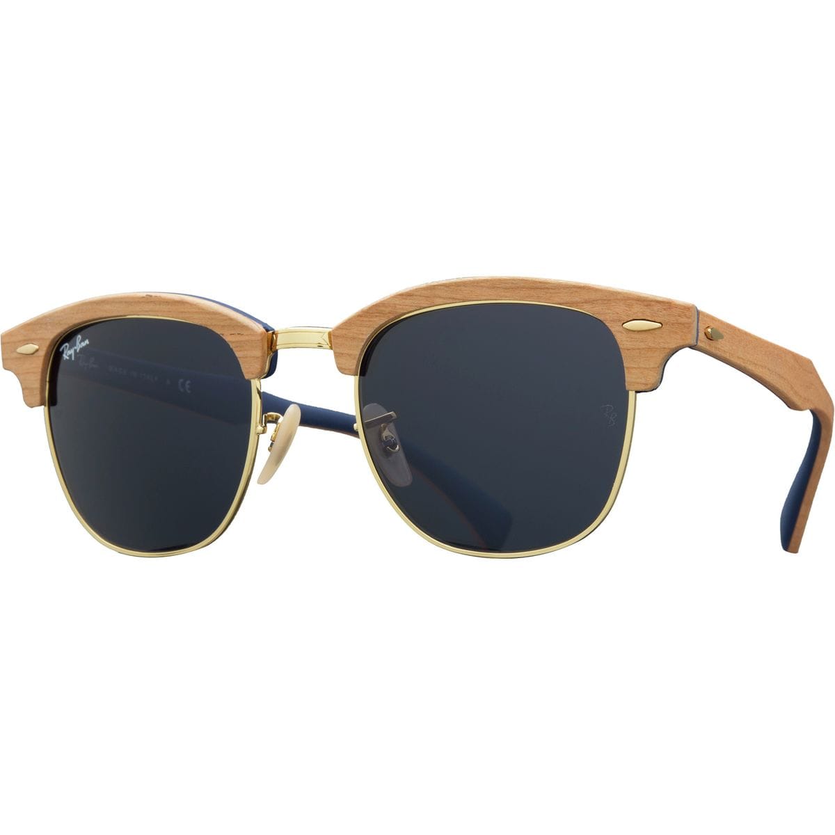 Ray-Ban Clubmaster Wood Sunglasses - Accessories