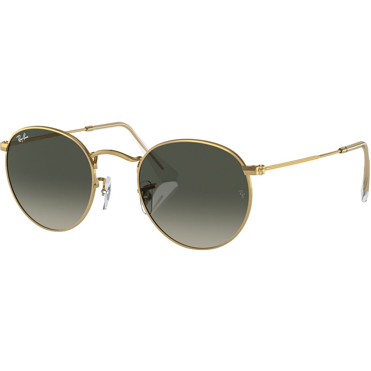 Image of Ray-Ban Round Metal Sunglasses Gold/Grey Gradient, 53