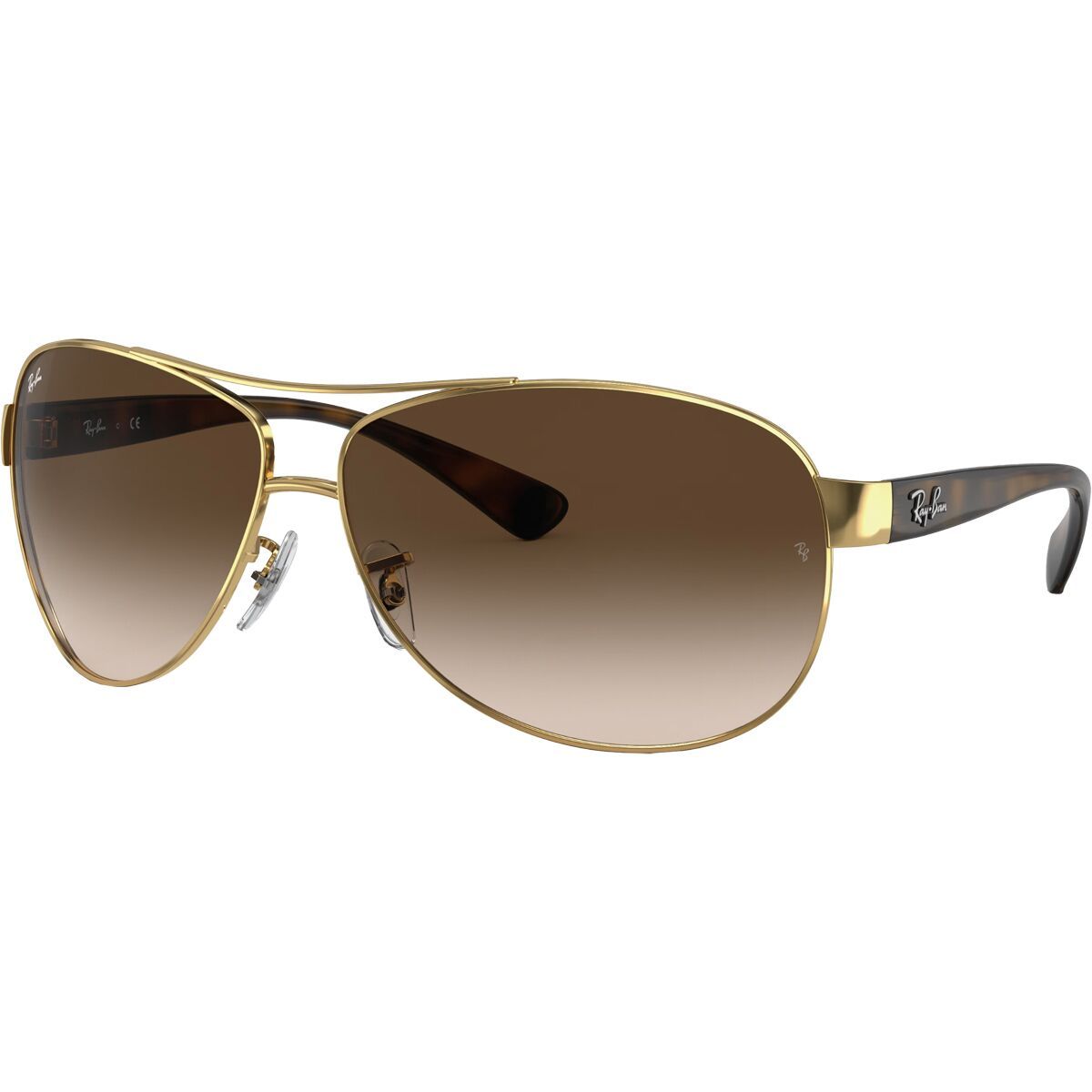 Image of Ray-Ban RB3386 Sunglasses Arista/Brown Gradient Dark Brown, 63