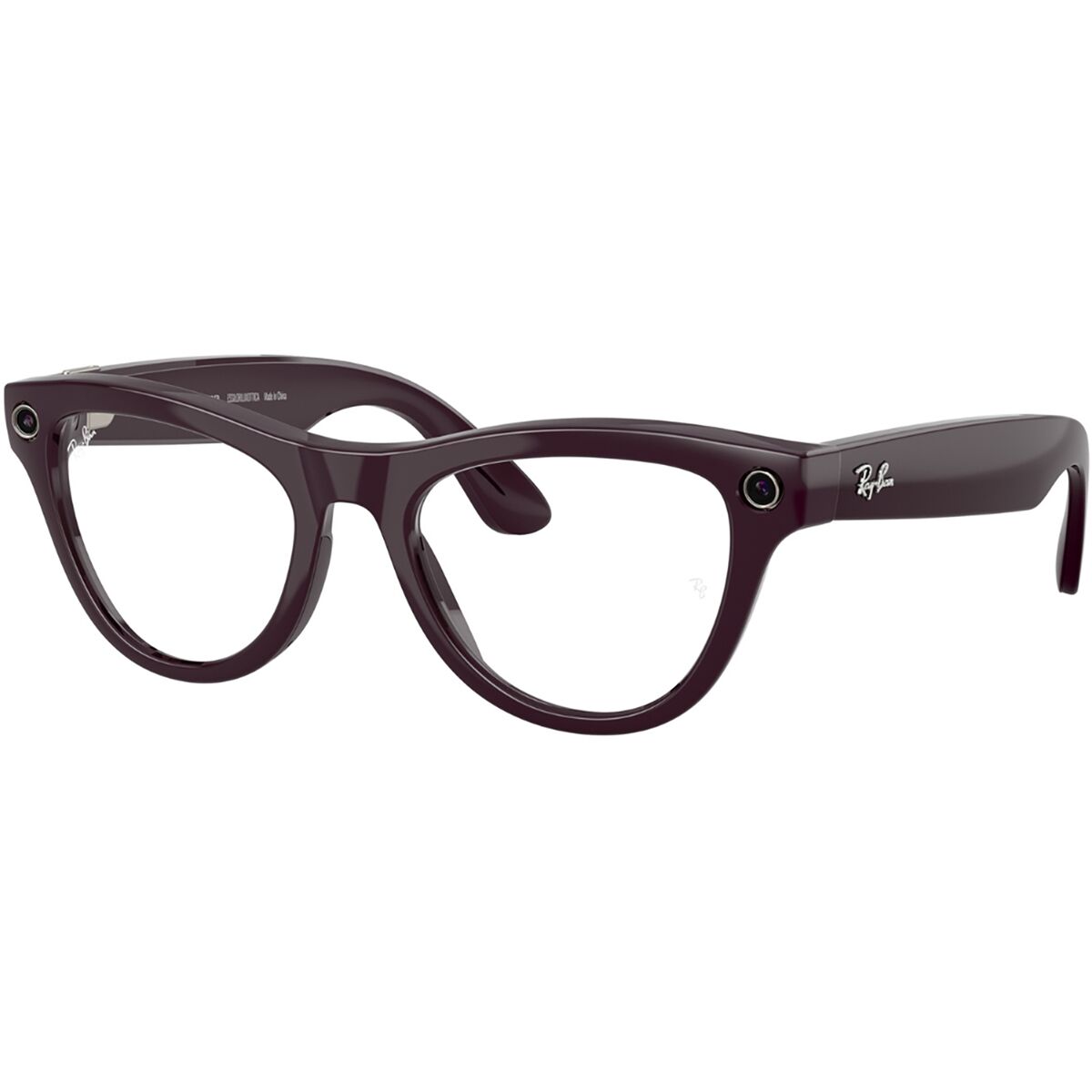 Image of Ray-Ban Meta AI Skyler Sunglasses Shiny Mystic Violet/Transitions Amethyst, 52