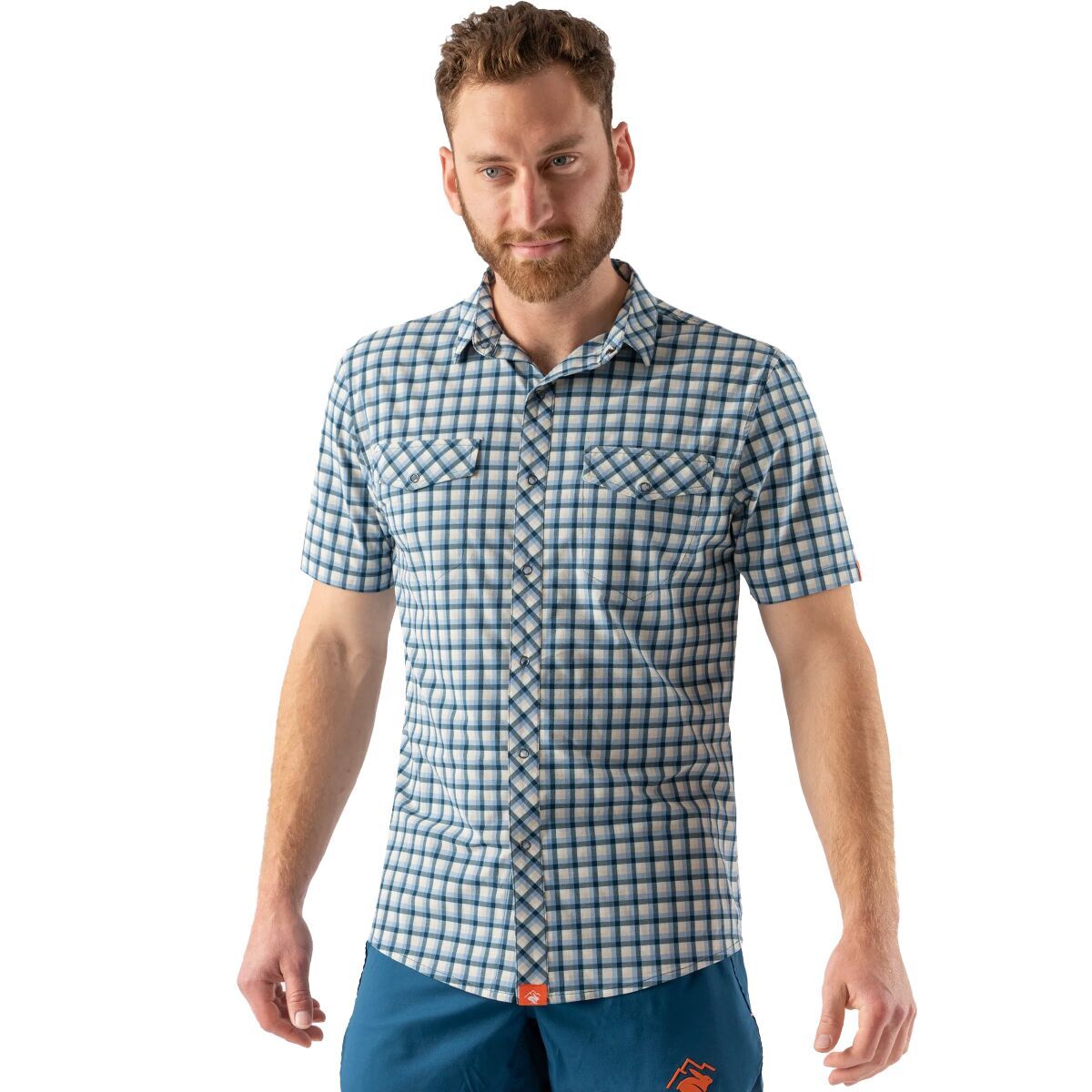 Rabbits Country Club サテンキャンプシャツ M グリーン Rabbits