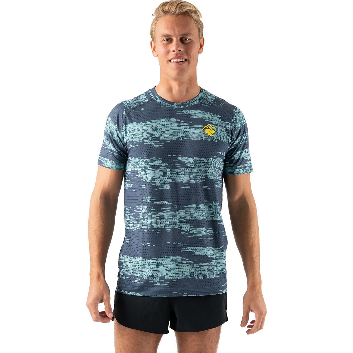 Rabbit EZ Tee Perf Short-Sleeve Trail Shirt - Men's Orion Blue, S