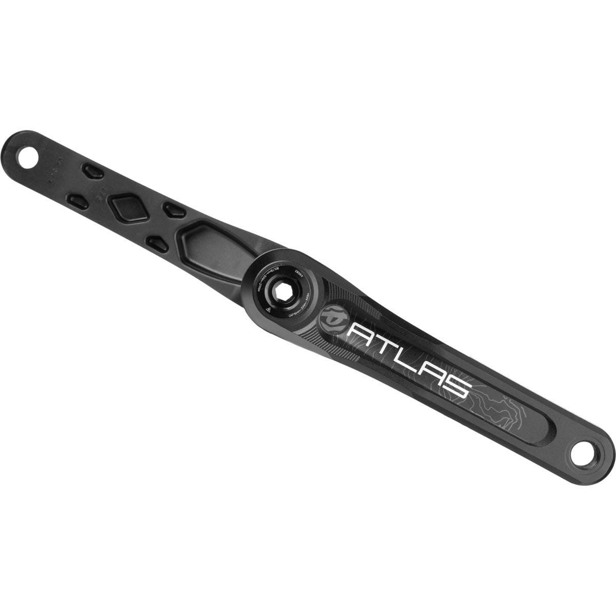 Image of Race Face Atlas Cinch Crank Arms Black, 165mm