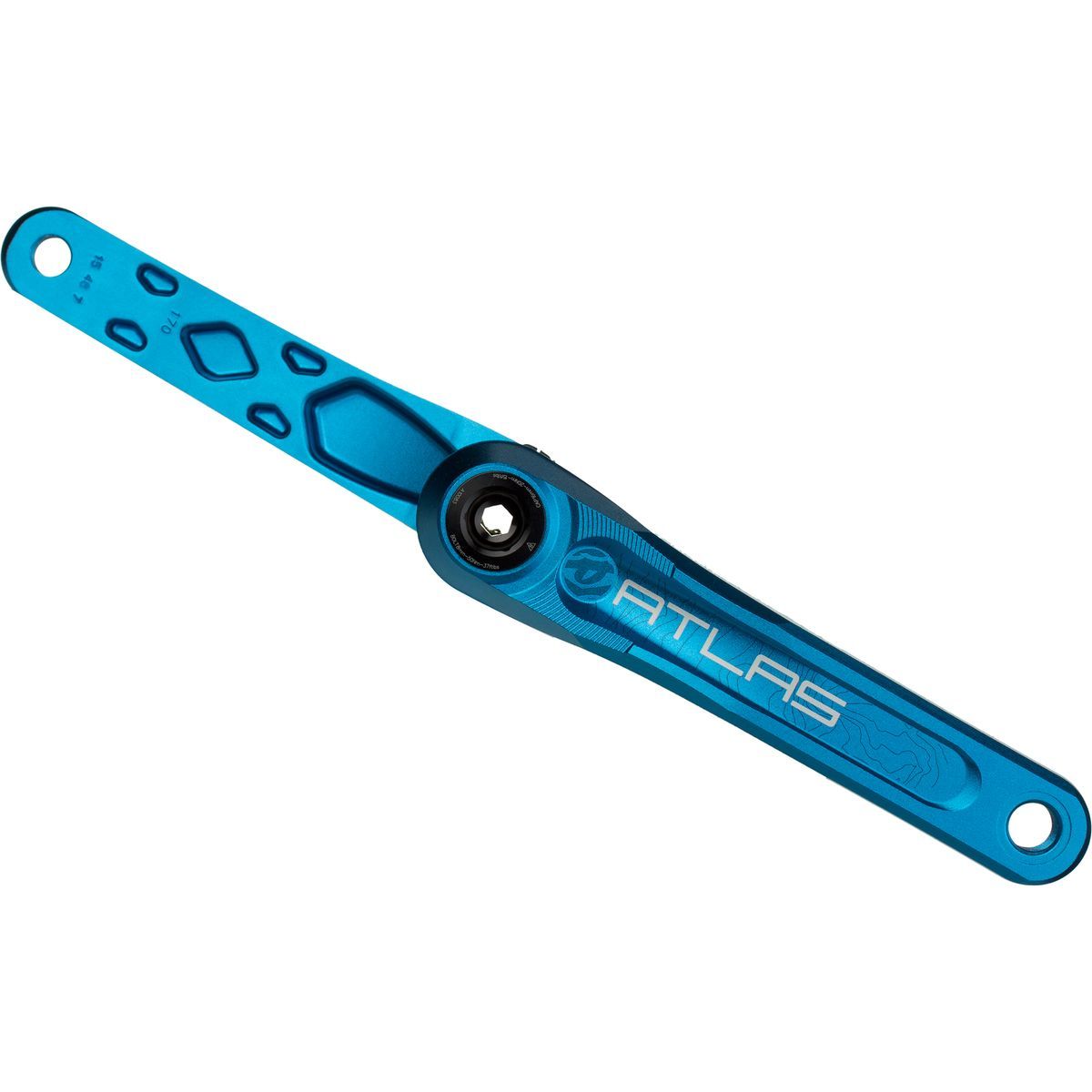 Race Face Atlas Cinch Crank Arms Blue, 170mm