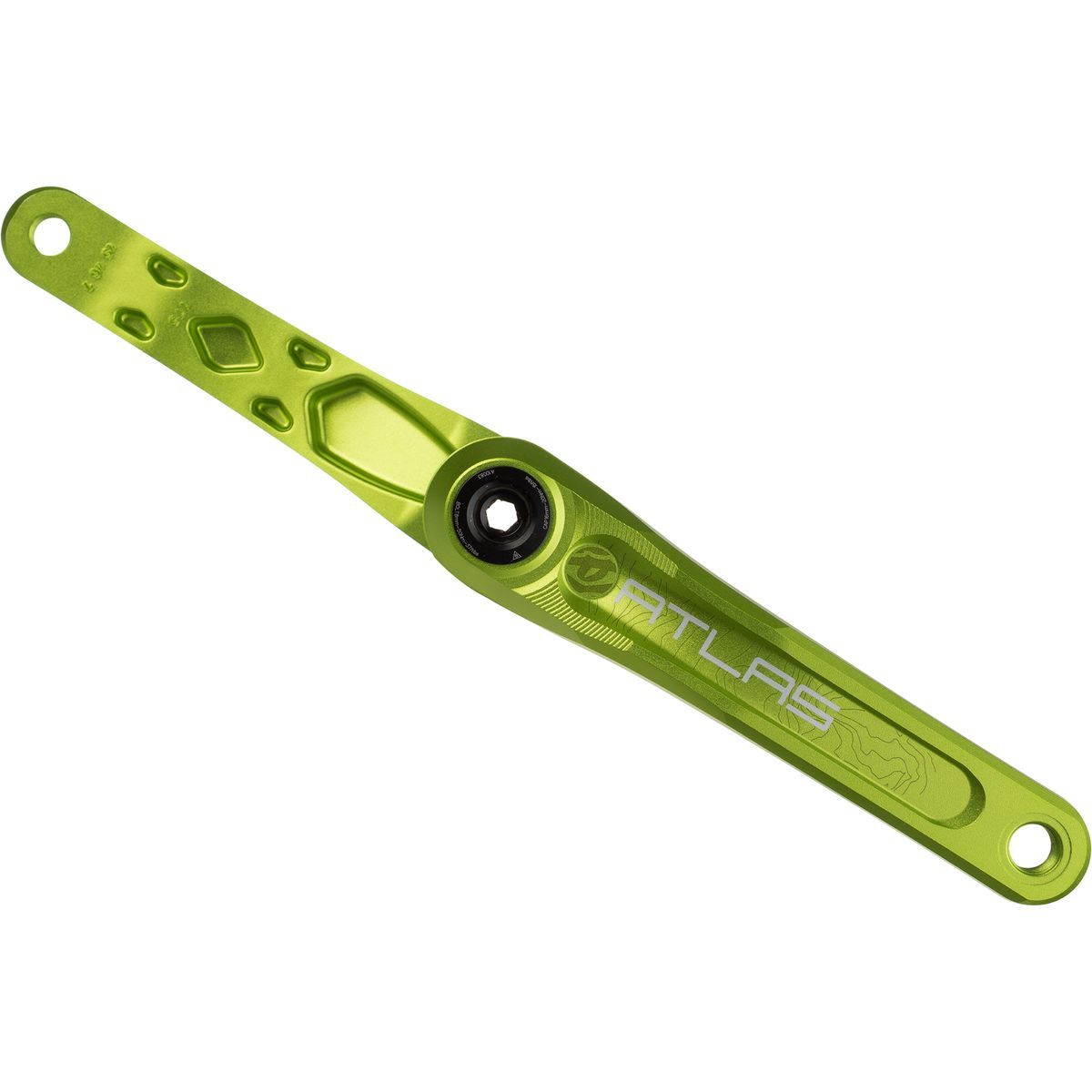 Race Face Atlas Cinch Crank Arms Green, 175mm