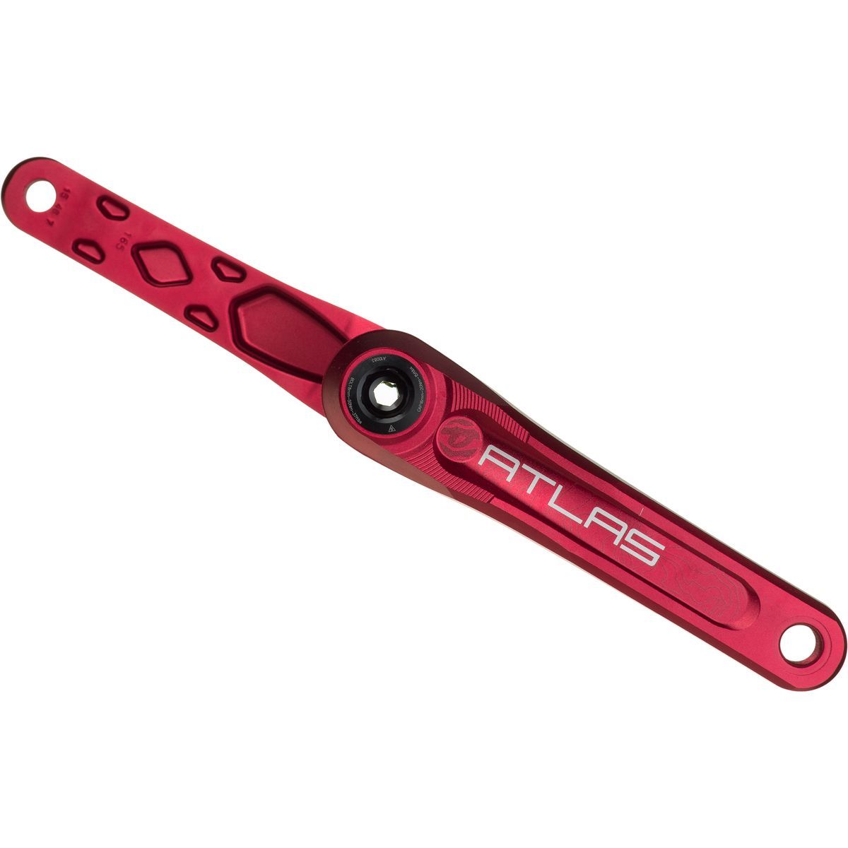 Image of Race Face Atlas Cinch Crank Arms - 83mm Spindle Red, 165mm
