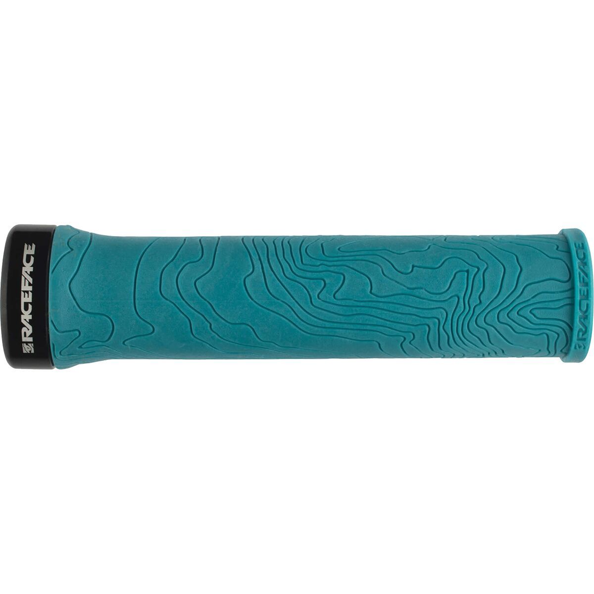 Image of Race Face Half Nelson Lock-On Grip Turquoise, One Size