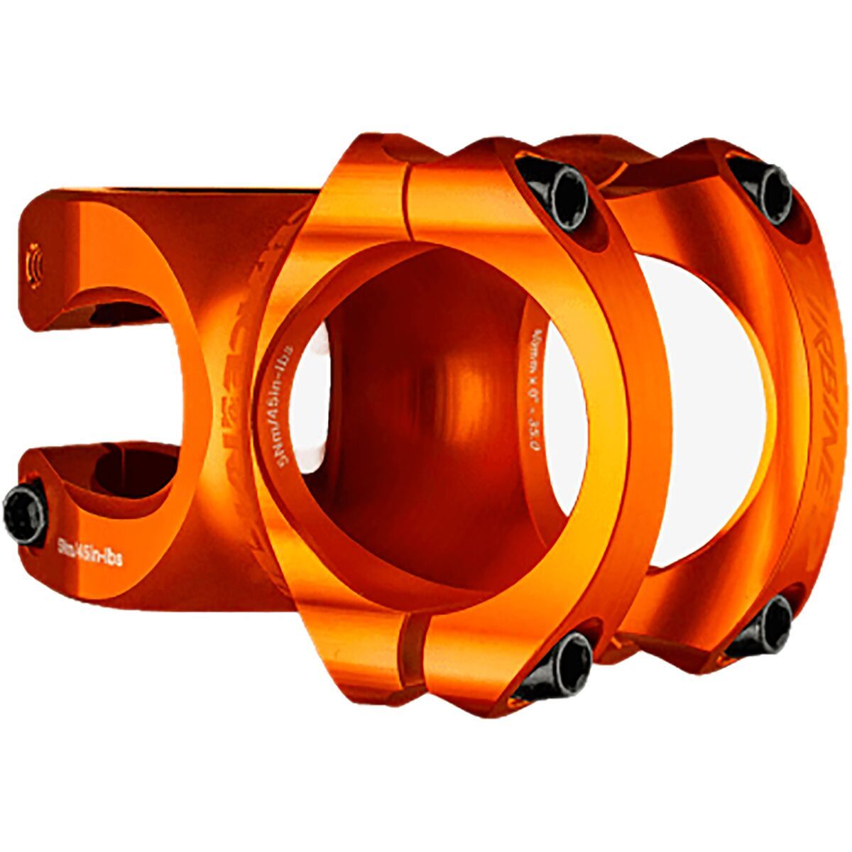 Image of Race Face Turbine-R 35 Stem Orange, 50mm/0 Degree