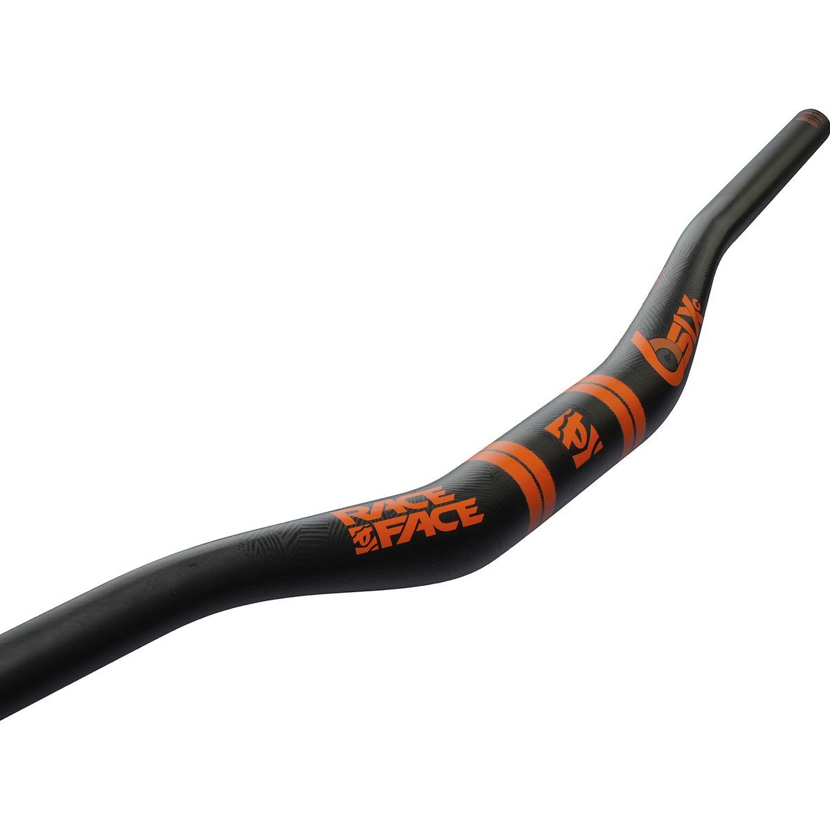 Image of Race Face SIXC 35 20mm Rise Carbon Handlebar Orange, 20mm, 820mm