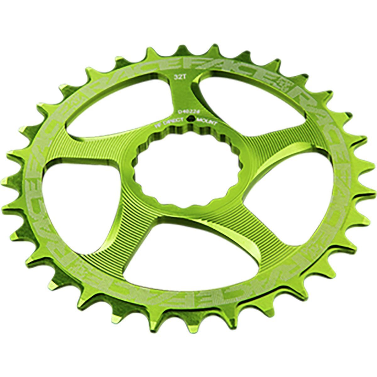 Image of Race Face Narrow Wide Cinch Direct Mount Chainring Green, 28T