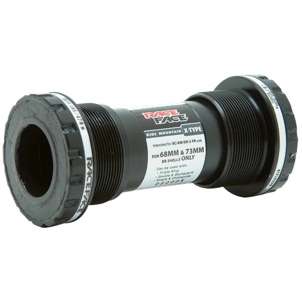 Race Face Race Face X-Type Bottom Bracket Grey, Team XC/68/73