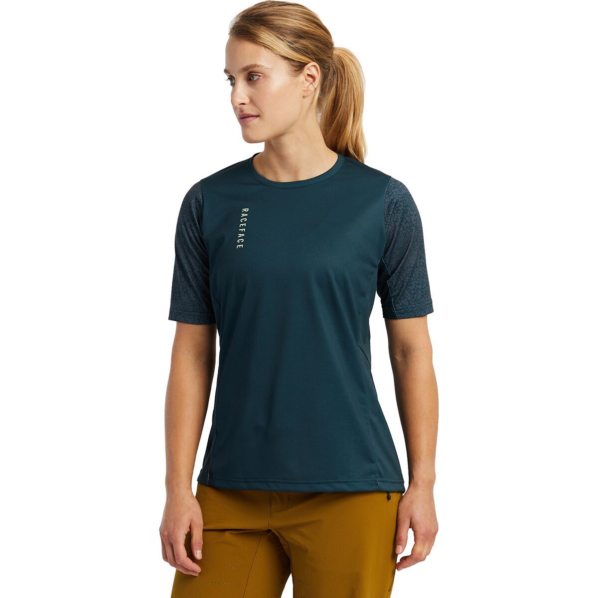 Race Face Indy Short-Sleeve Jersey - Women's Pine, XS