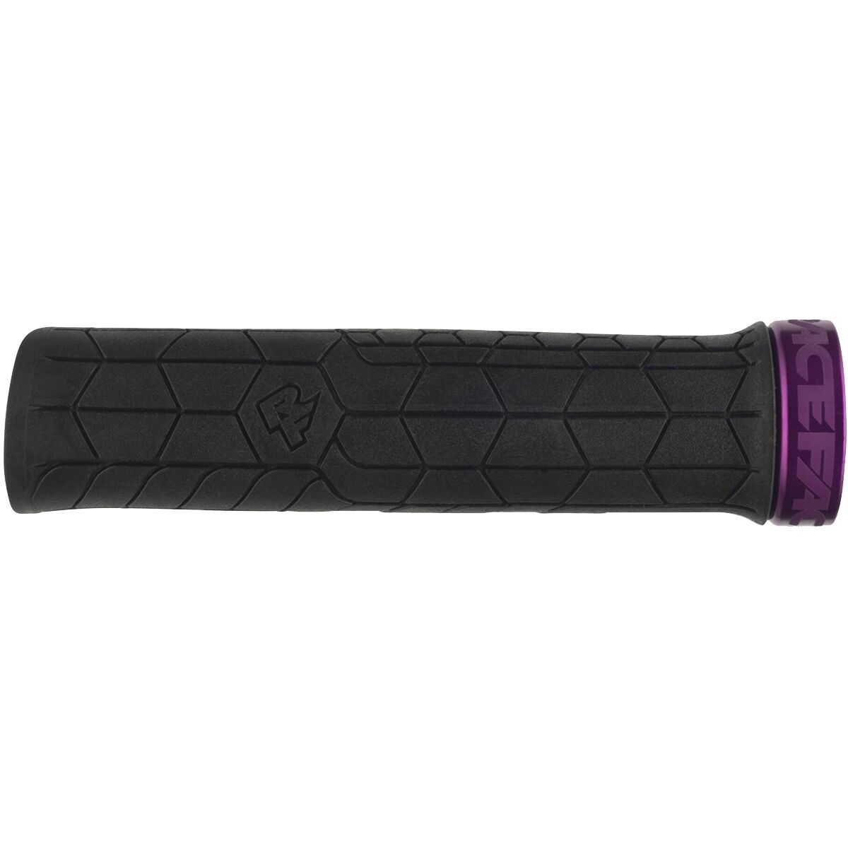 Image of Race Face Getta Grip Lock-On Grips Black/Purple, 30mm