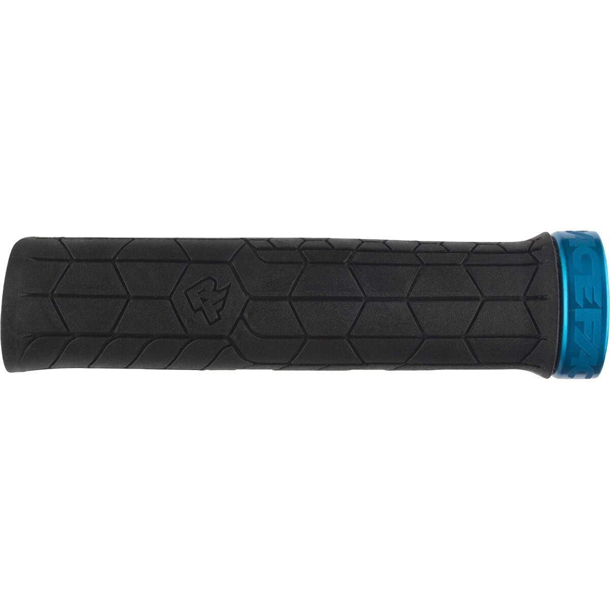 Image of Race Face Getta Grip Lock-On Grips Black/Turquoise, 33mm