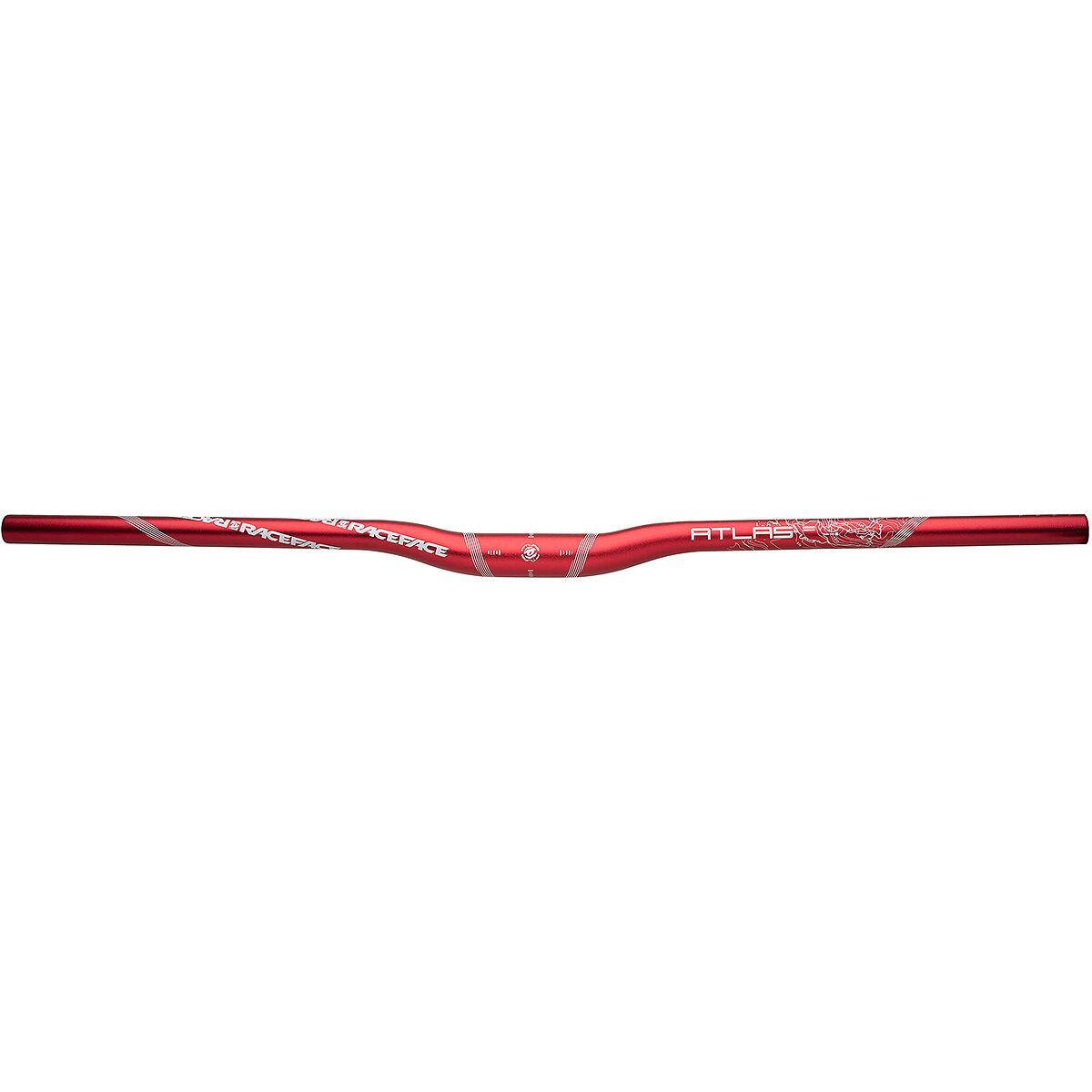 Image of Race Face Atlas Riser Handlebar Red, 1.25in Rise, 31.8x785mm