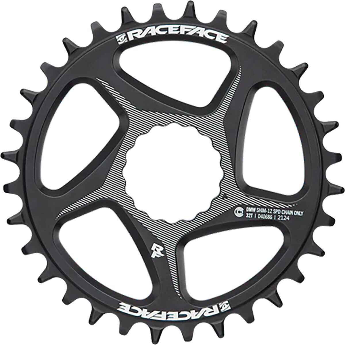 Image of Race Face Cinch Direct Mount Chainring - Super Boost Black, 32t