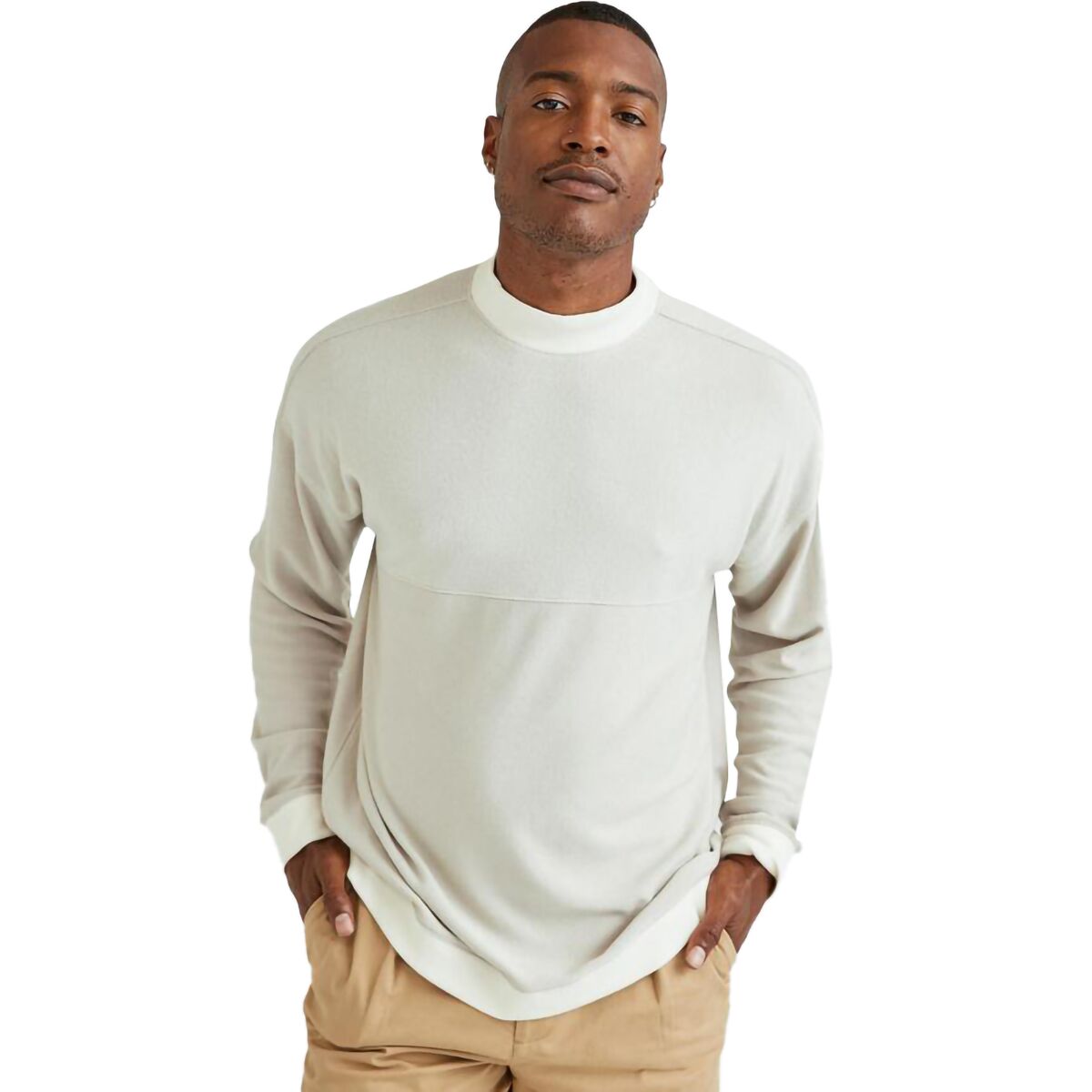 Richer Poorer Cozy Knit Long-Sleeve Sweater - Men's product image