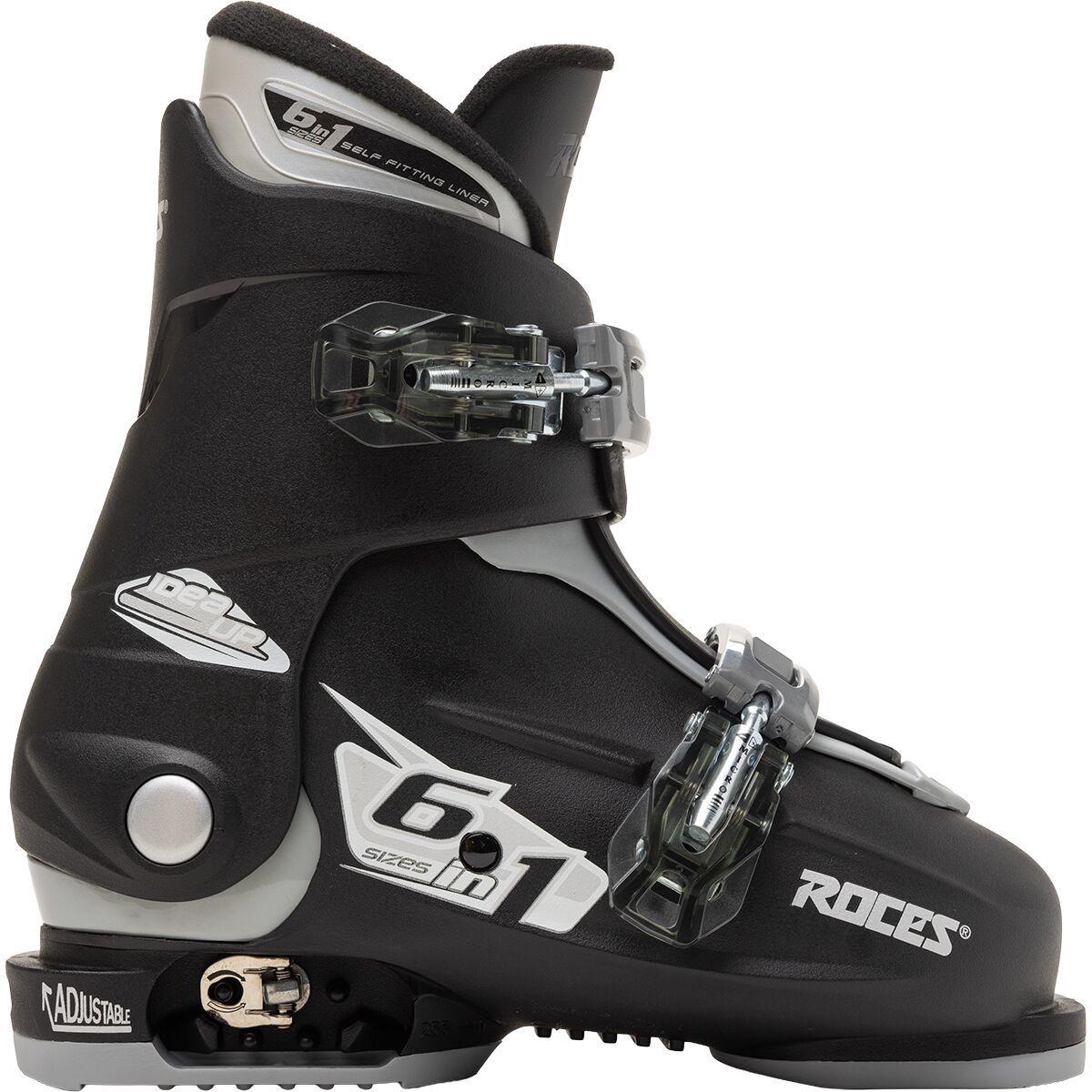 Roces Idea Up Adjustable Double Buckle Ski Boots - Kids