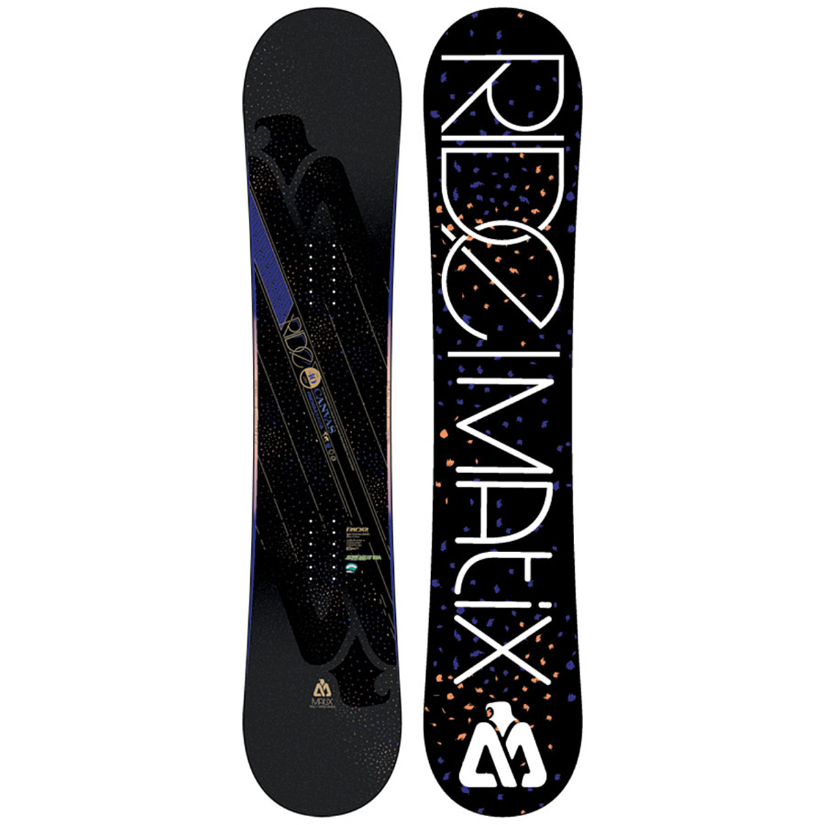 ride canvas snowboard Psychocandy 2025 Slimewalls and Cleave Edge provide a smoother ride and increased durability Ride Canvas Tokidoki 150 cm