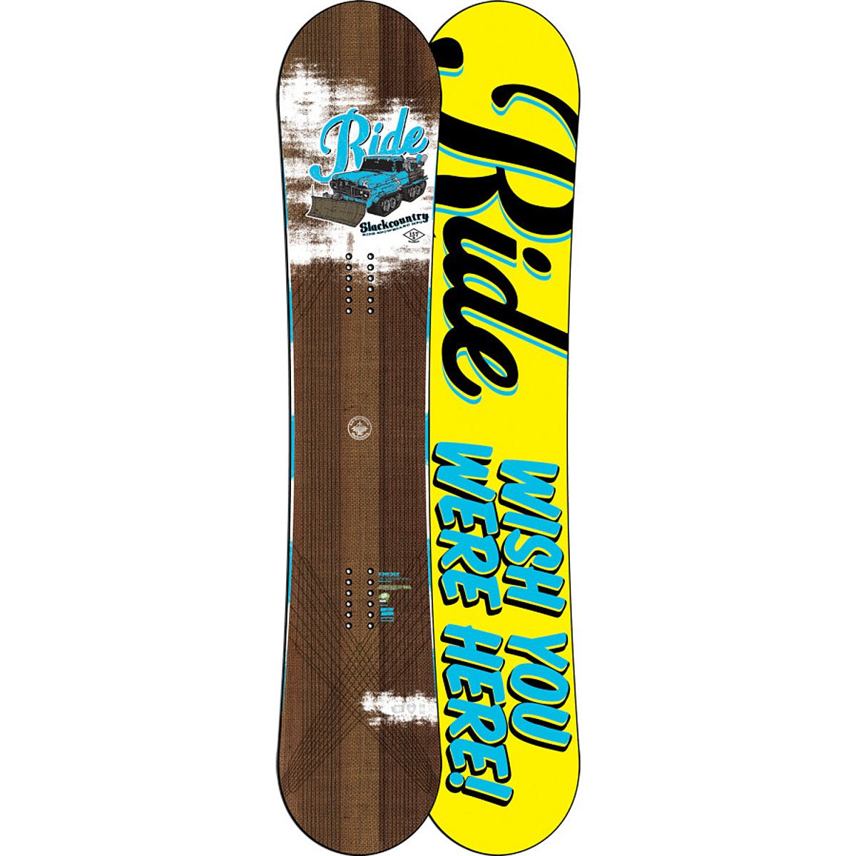 スノーボード RIDE SLACKCOUNTRY Snowboard Ride Slackcountry UL 2010/2011 :: Snowboard and