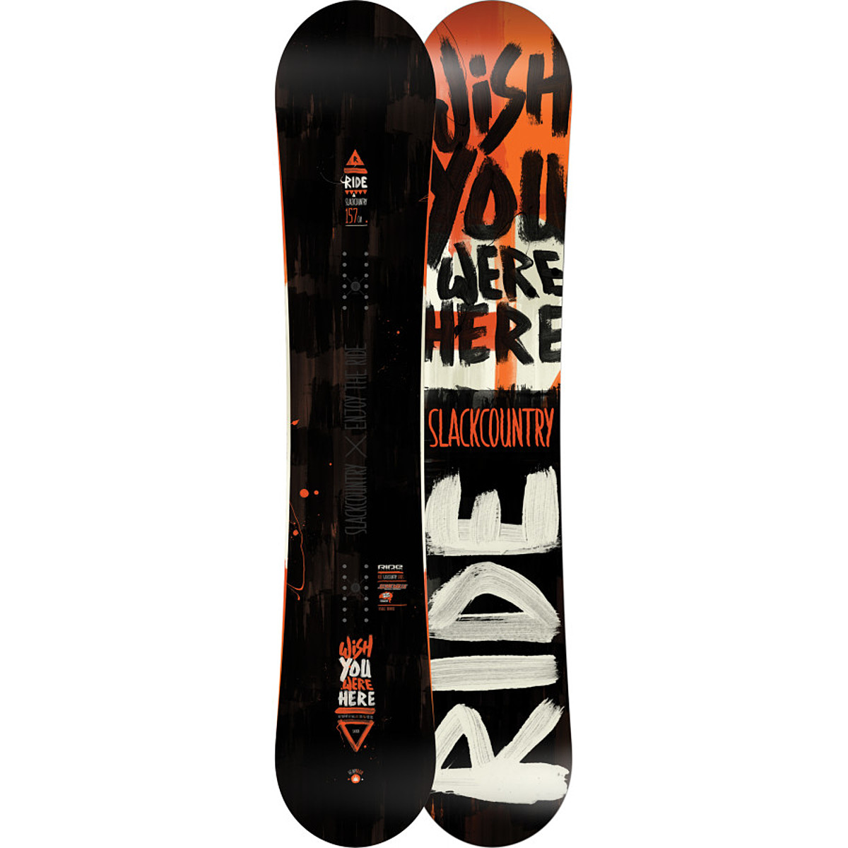 ウィンタースポーツ RIDE SLACKCOUNTRY スノーボード 157cm