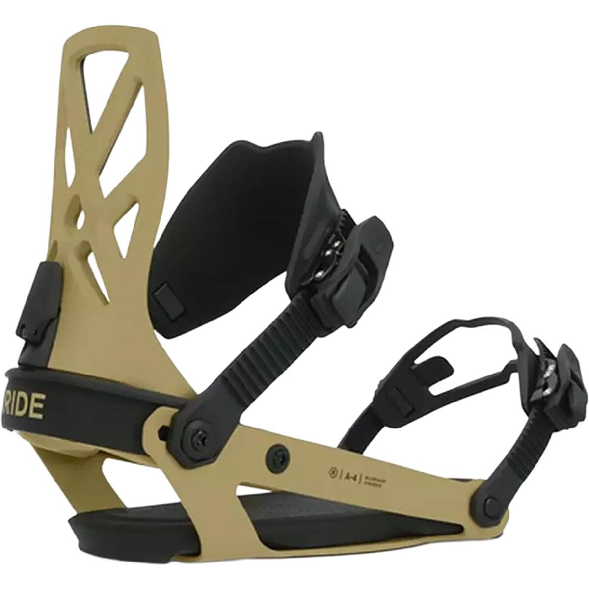 Ride A-4 Snowboard Binding - 2025 Olive, L