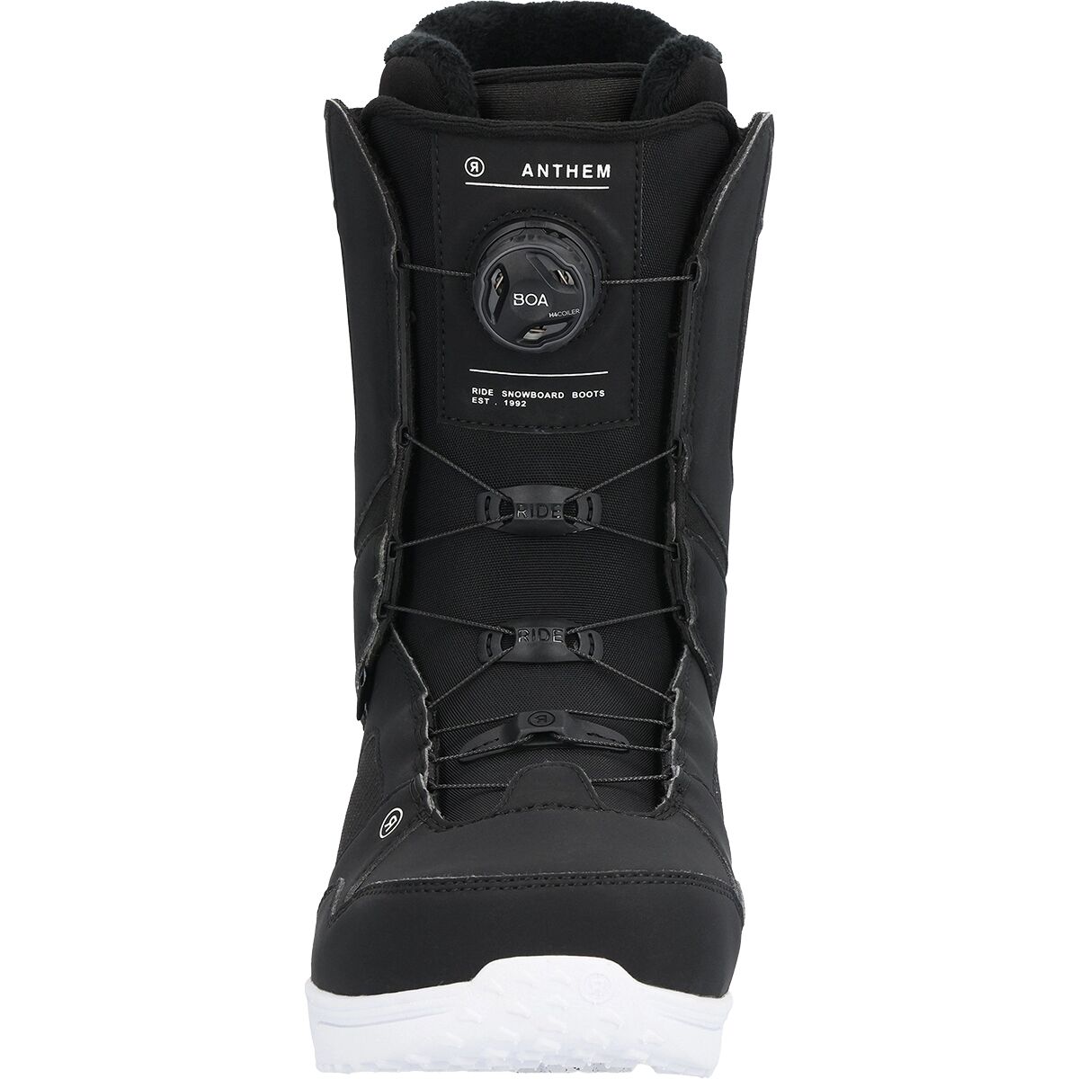 ride anthem boa men's snowboard boots 2017 18 black Boots, Dune, 10.5 : Sports & Outdoors no slack liner lace hold Ride Anthem Men's Snowboard Boots,
