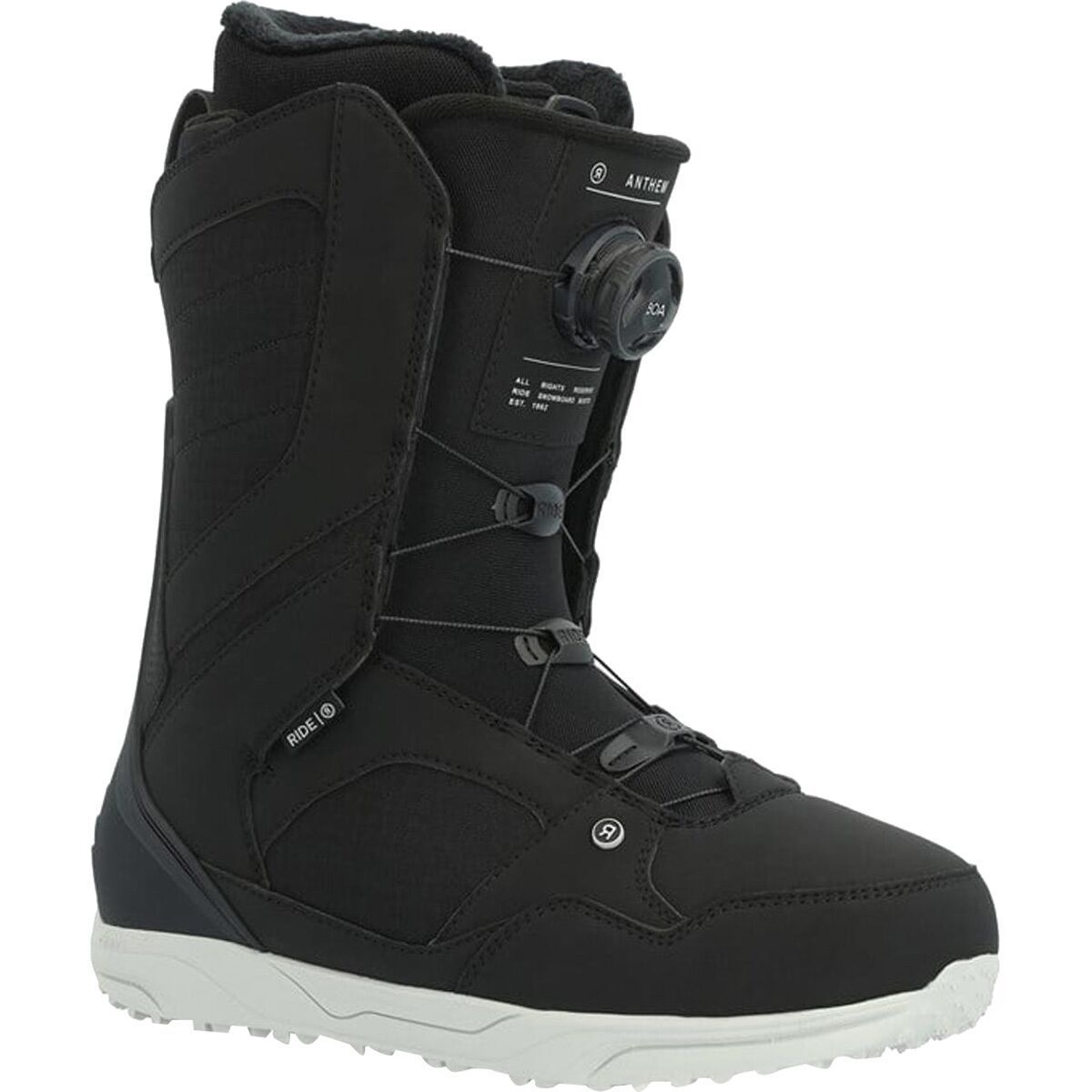 Image of Ride Anthem Snowboard Boot - Men's Black, 10.5