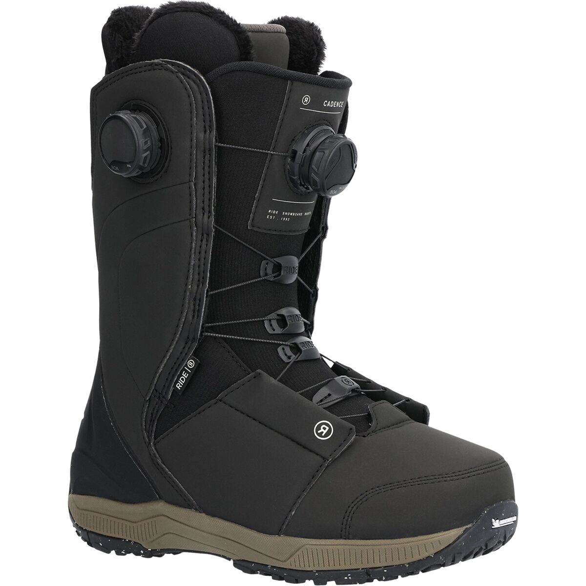 Ride Ride Cadence BOA Snowboard Boot - 2025 - Women's Black, 9.0